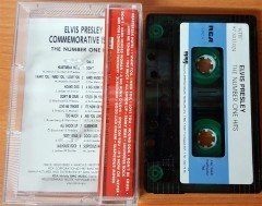 ELVIS PRESLEY - COMMEMORATIVE ISSUE THE NUMBER ONE HITS (1987) CASSETTE MADE IN TURKEY ''USED''