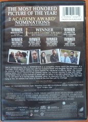 A SEPARATION - ASHGAR FARHADI - DVD 2.EL 1. BÖLGE TR ALTYAZI YOKTUR