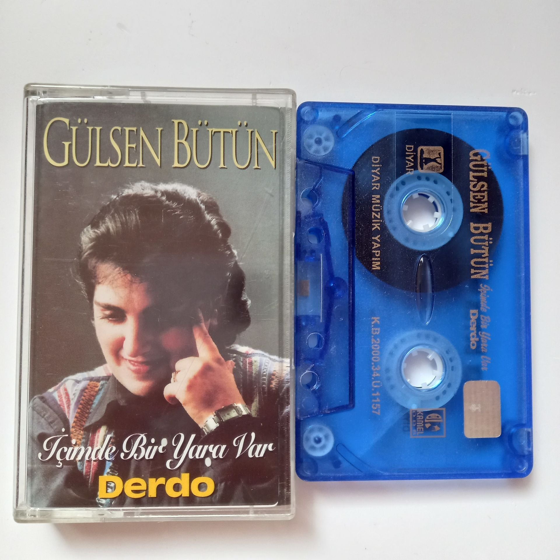 GÜLSEN BÜTÜN - İÇİMDE BİR YARA VAR / DERDO (2000) - KASET 2.EL
