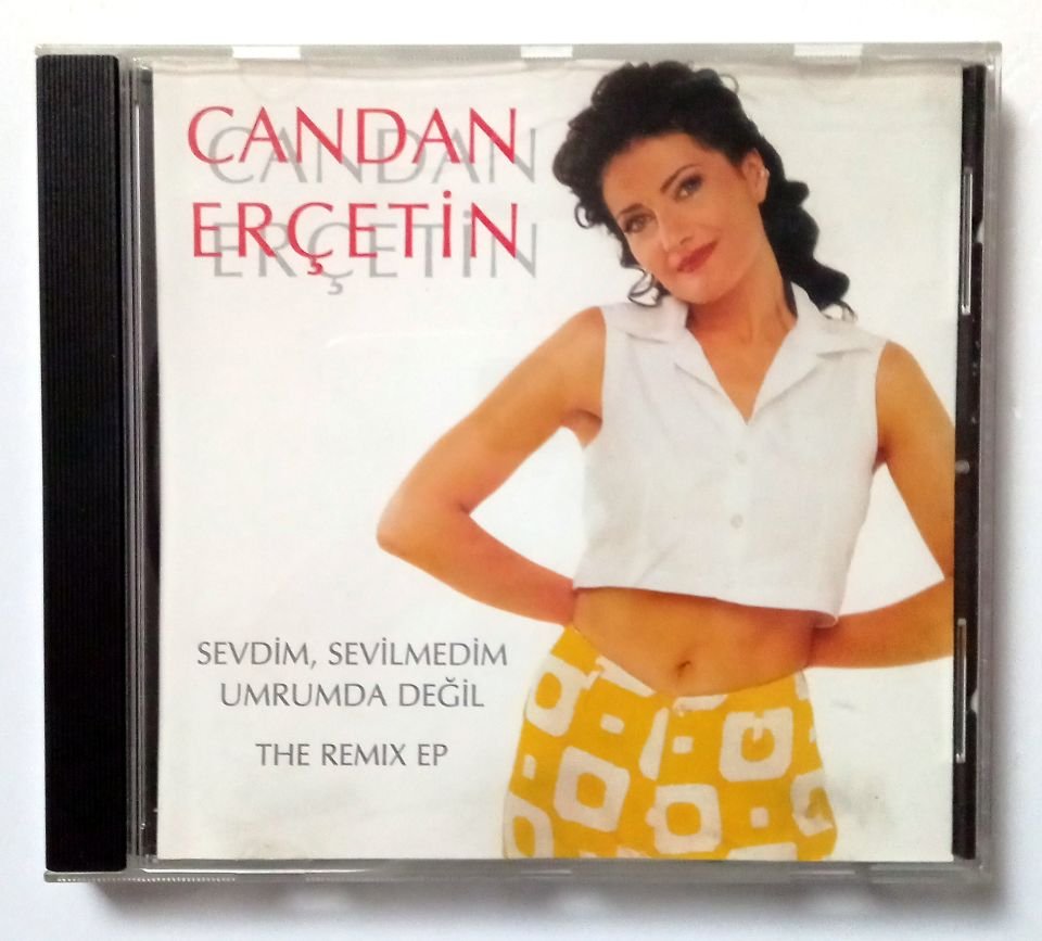 CANDAN ERÇETİN – SEVDİM SEVİLMEDİM / UMRUMDA DEĞİL - THE REMIX EP (1996) - CD 2.EL