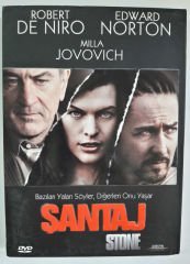 ŞANTAJ - STONE - ROBERT DE NIRO - EDWARD NORTON - MILLA JOVOVICH - DVD SIFIR