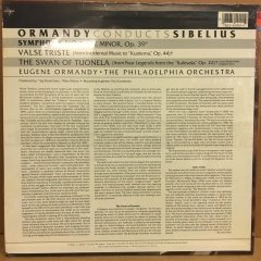 SIBELIUS - SYMPHONY NO 1 EUGENE ORMANDY 1984 SIFIR PLAK
