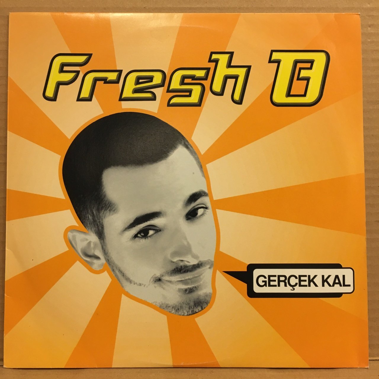 FRESH B - GERÇEK KAL (2000) - LP PROMO EDITION 2.EL