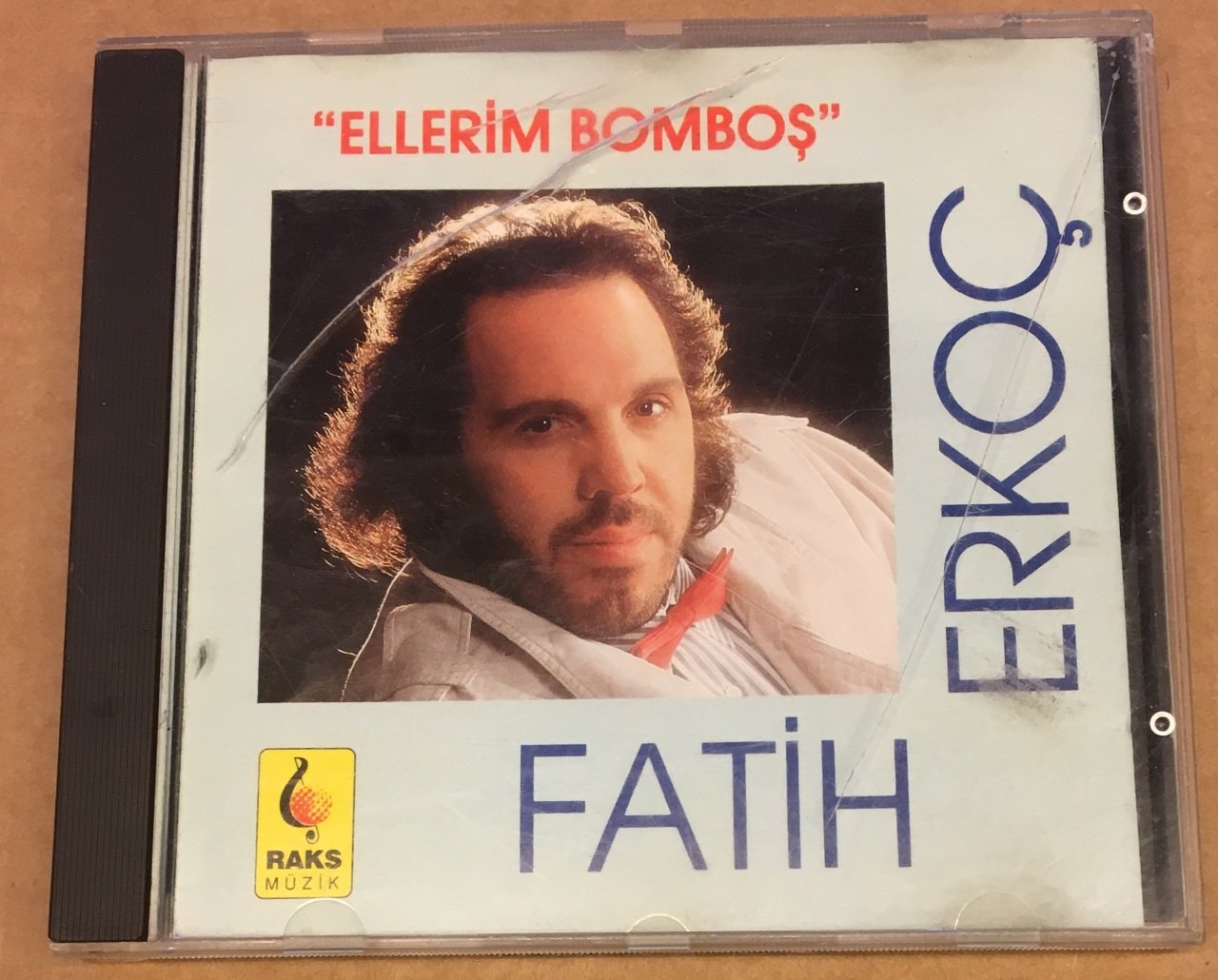 FATİH ERKOÇ - ELLERİM BOMBOŞ CD 2.EL 1992 ÇOK NADİR