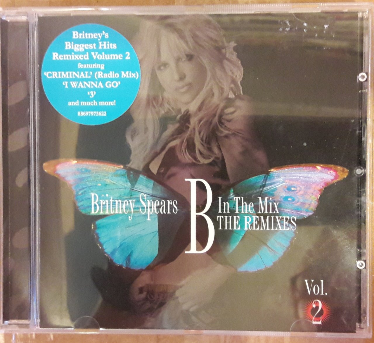 BRITNEY SPEARS - B IN THE MIX THE REMIXES VOL.2 (2011) - CD 2.EL