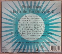 BRITNEY SPEARS - B IN THE MIX THE REMIXES VOL.2 (2011) - CD 2.EL