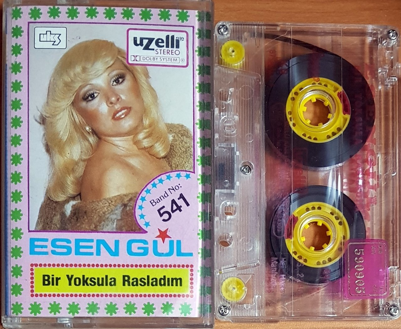 ESEN GÜL - BİR YOKSULA RASLADIM (1987) UZELLİ KASET 2.EL