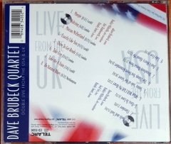 DAVE BRUBECK - DOUBLE LIVE FROM THE USA & UK (2001) - 2CD TELARC 2.EL