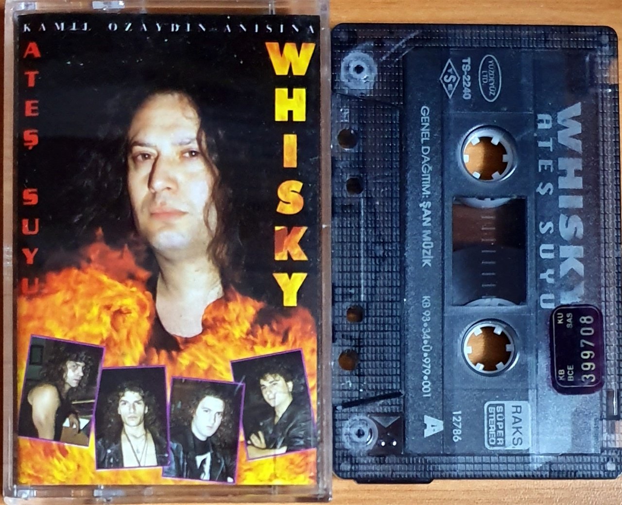WHISKY - ATEŞ SUYU (1993) - KASET 2.EL
