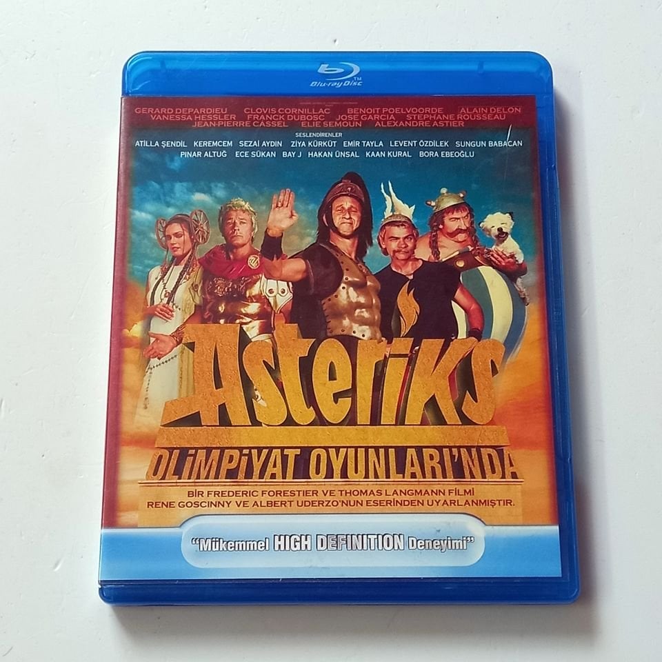 ASTERİKS OLİMPİYAT OYUNLARINDA - GERARD DEPARDIEU, CLOVIS CORNILLAC - BLU-RAY 2.EL
