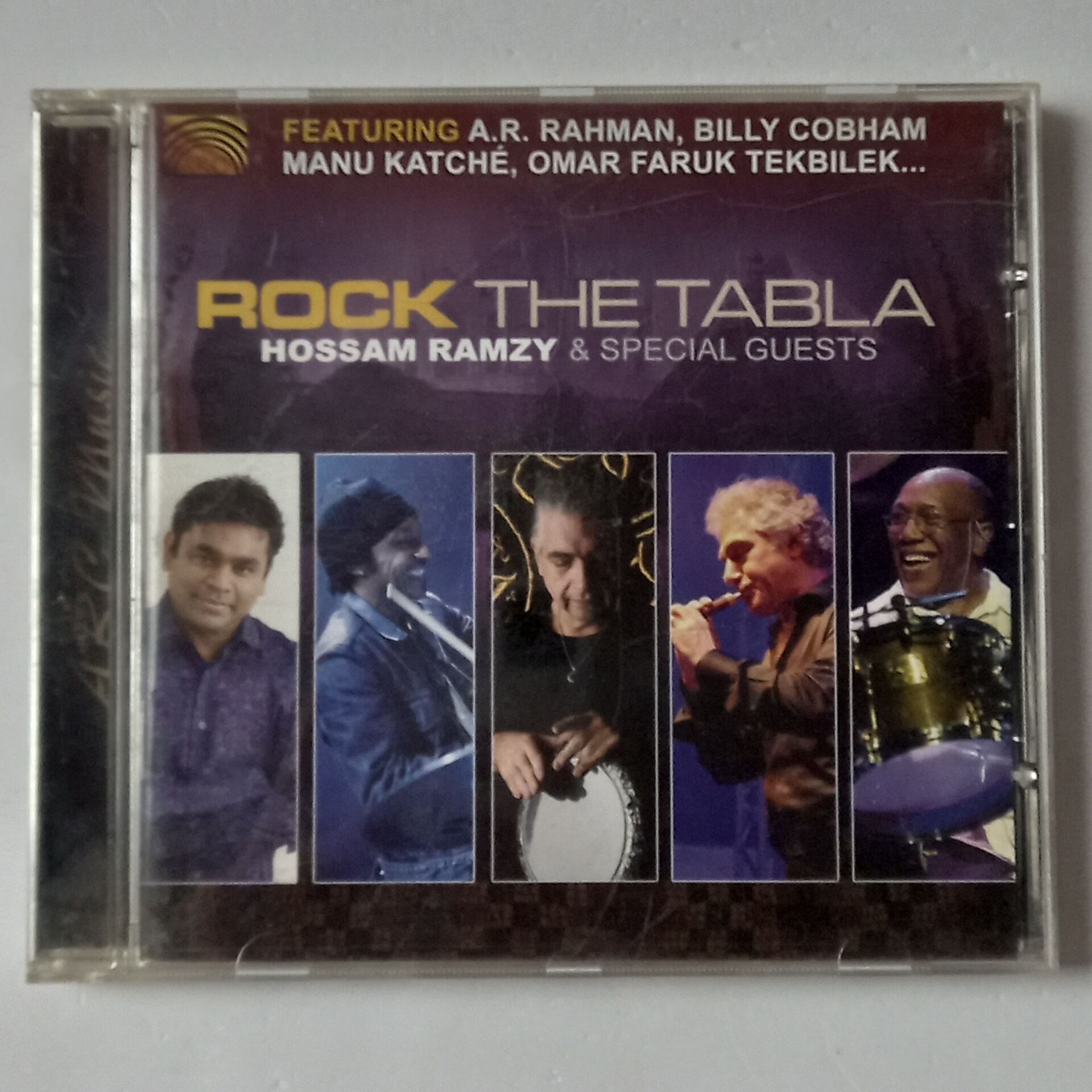 HOSSAM RAMZY & SPECIAL GUESTS – ROCK THE TABLA (2011) - CD 2.EL