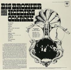 JANIS JOPLIN BIG BROTHER & THE HOLDING COMPANY (1967) - LP 180GR MOV EDT SIFIR PLAK