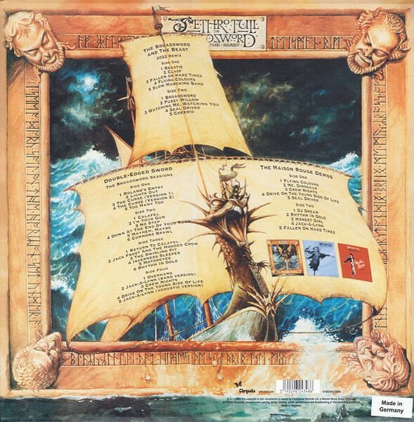 JETHRO TULL – THE BROADSWORD AND THE BEAST (THE 40TH ANNIVERSARY VINYL EDITION) (2023) - 4xLP BOX SET SIFIR PLAK