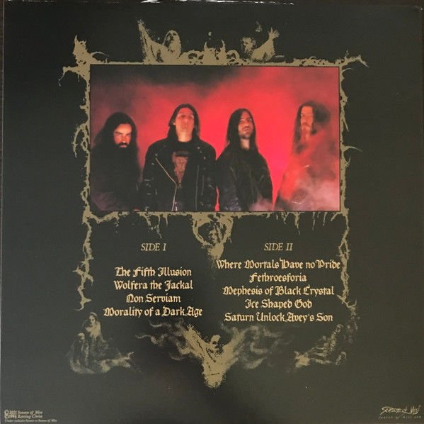 ROTTING CHRIST - NON SERVIAM (1994) - LP NUMBERED COLOURED LIMITED 2023 EDITION SIFIR PLAK
