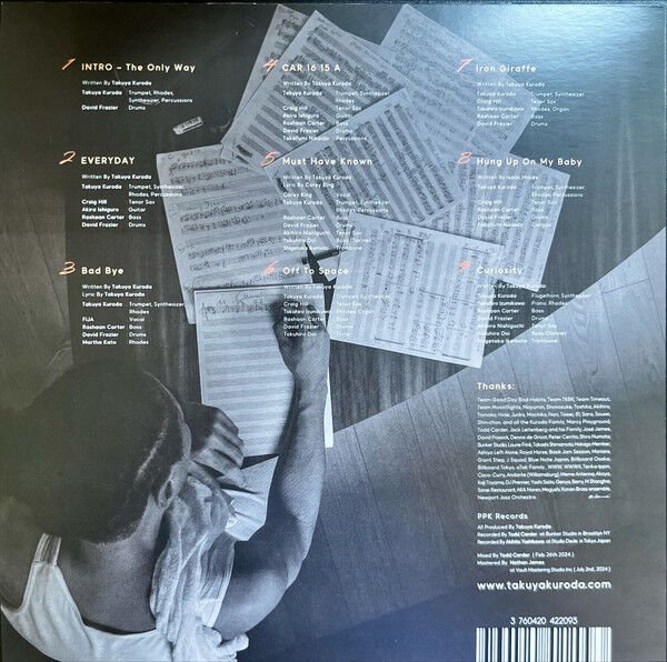 TAKUYA KURODA - EVERYDAY (2025) - LP CONTEMPORARY JAZZ SIFIR PLAK