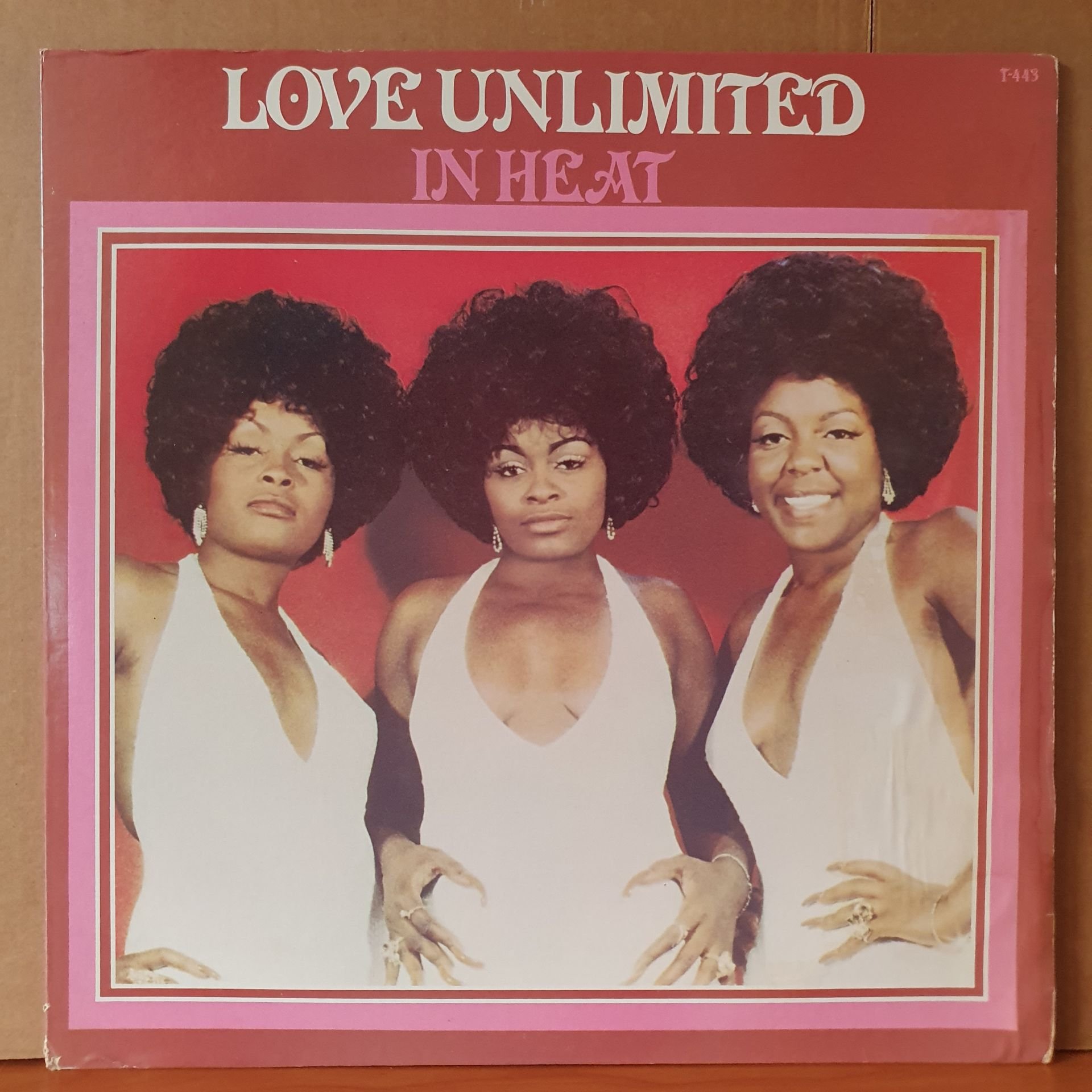 LOVE UNLIMITED - IN HEAT (1974) - LP 2.EL PLAK