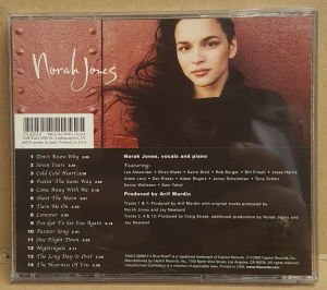 NORAH JONES - COME AWAY WITH ME (2002) - CD 2.EL