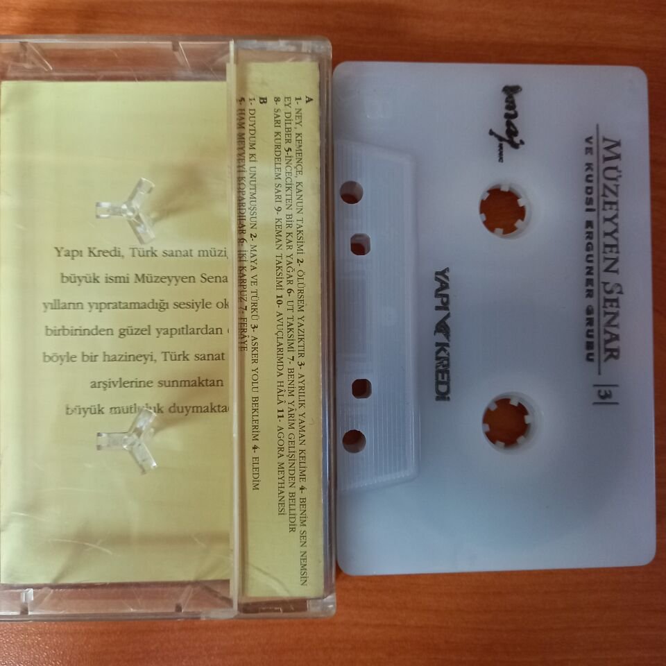 MÜZEYYEN SENAR - MÜZEYYEN SENAR VE KUDSİ ERGUNER GRUBU 3 - KASET 2.EL