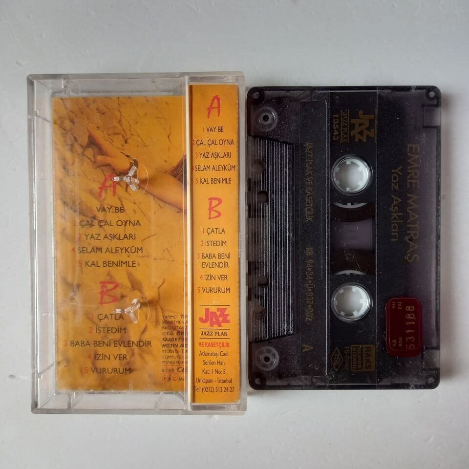 EMRE - YAZ AŞKLARI (1994) - KASET 2.EL