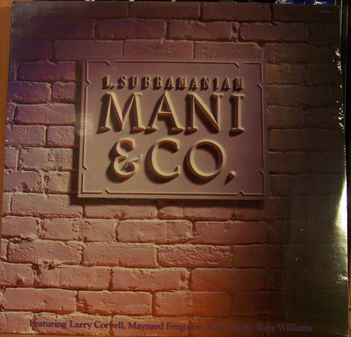 L. SUBRAMANIAM - MANI & CO. - LP SIFIR
