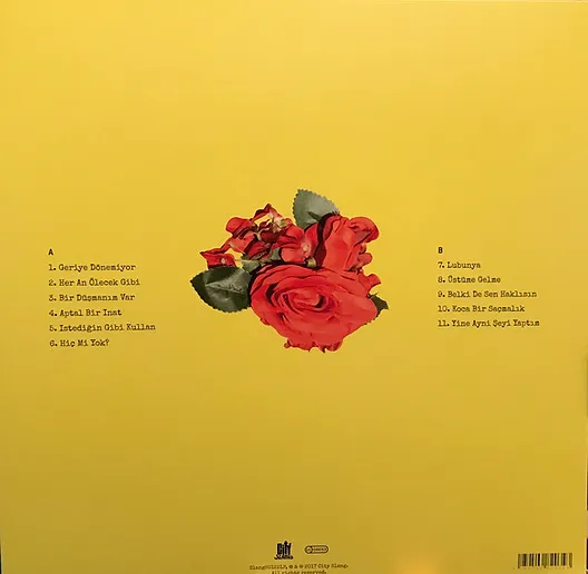 JAKUZİ - FANTEZİ MÜZİK (2016) - LP 2023 SARI RENKLİ SIFIR PLAK