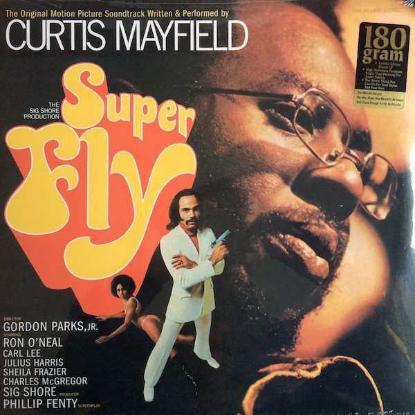 CURTIS MAYFIELD - SUPER FLY (1972) - LP 180GR 2010 EDITION SIFIR