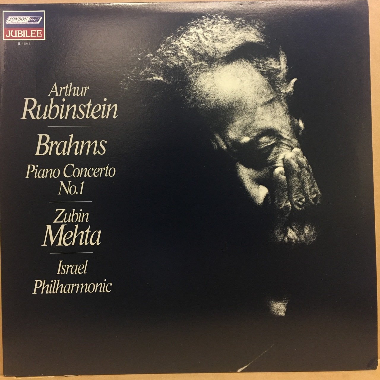 BRAHMS PIANO CONCERTO NO.1 RUBINSTEIN, ZUBIN MEHTA 1983 2.EL PLAK