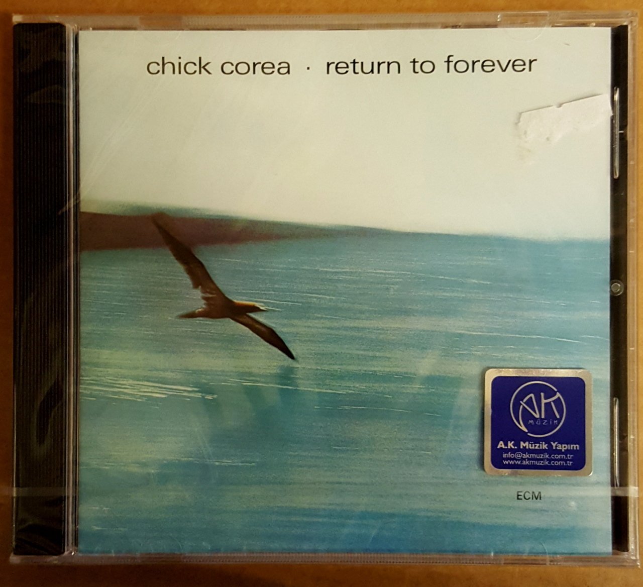 CHICK COREA RETURN TO FOREVER (1972) CD ECM RECORDS SIFIR