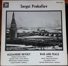 PROKOFIEV: ALEXANDER NEVSKY, WAR AND PEACE - 2LP 2.EL