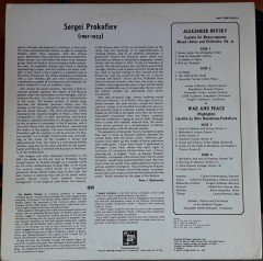 PROKOFIEV: ALEXANDER NEVSKY, WAR AND PEACE - 2LP 2.EL
