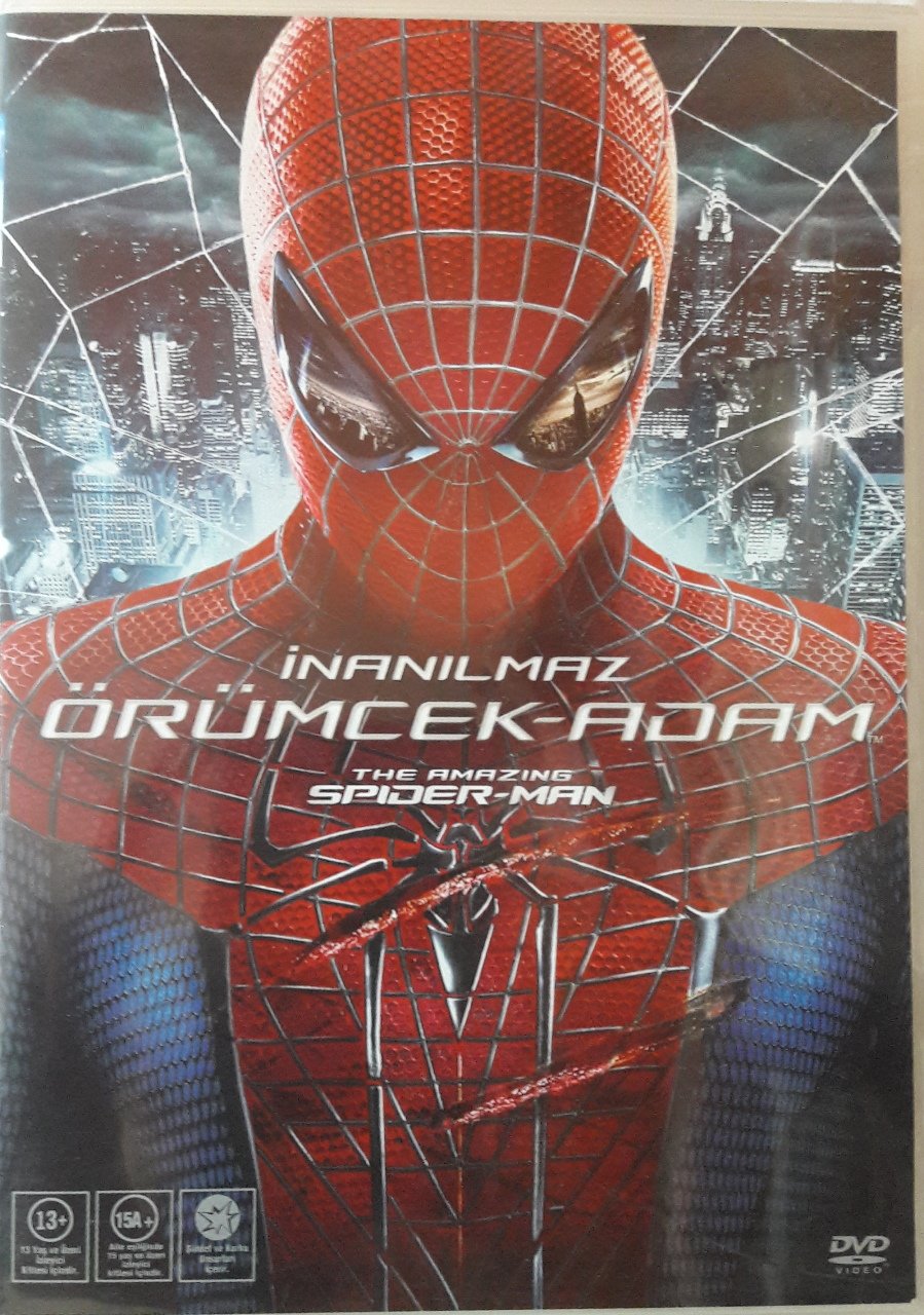 THE AMAZING SPIDER-MAN - İNANILMAZ ÖRÜMCEK-ADAM - MARVEL - ANDREW GARFIELD - EMMA STONE - DVD 2.EL