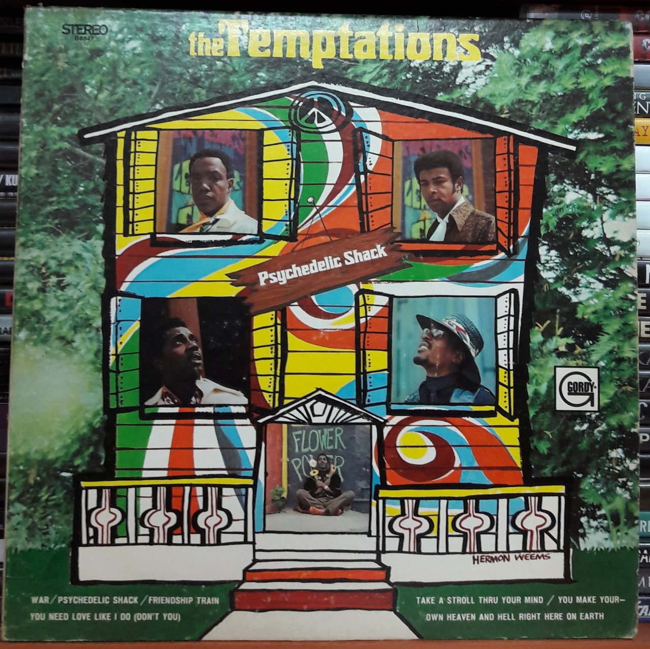 THE TEMPTATIONS - PSYCHEDELIC SHACK (1970) - PLAK 2.EL