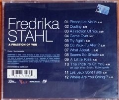 FREDRIKA STAHL - A FRACTION OF YOU (2006) - CD 2.EL