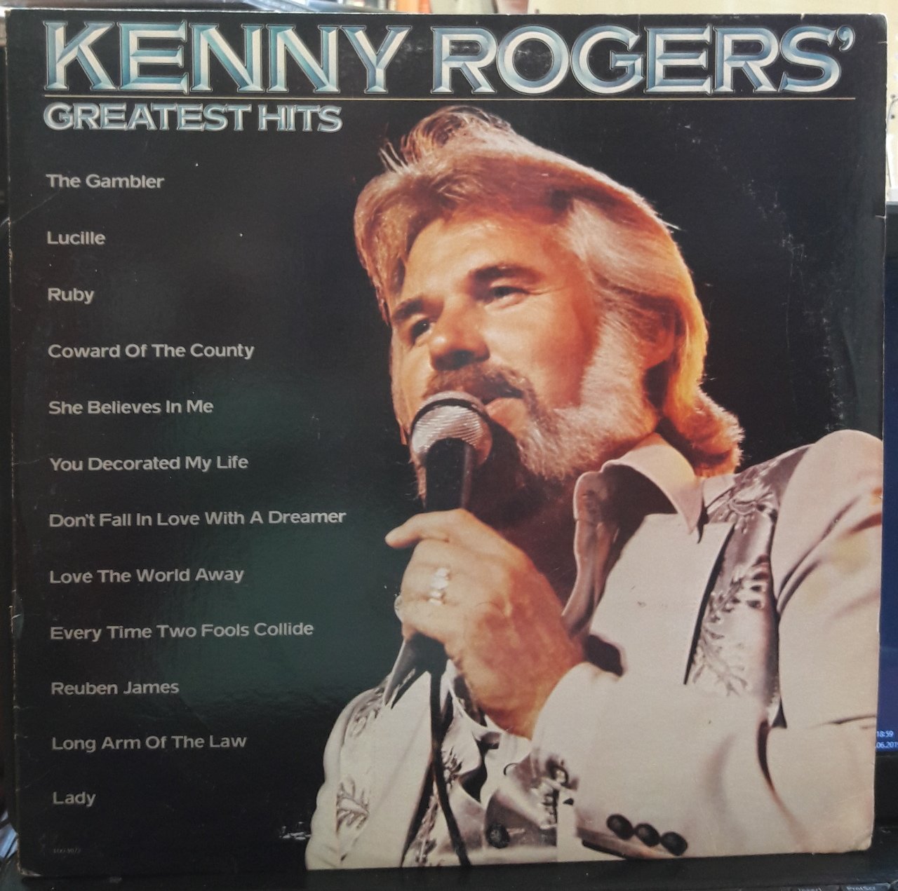 KENNY ROGERS - GREATEST HITS (1980) - PLAK 2.EL