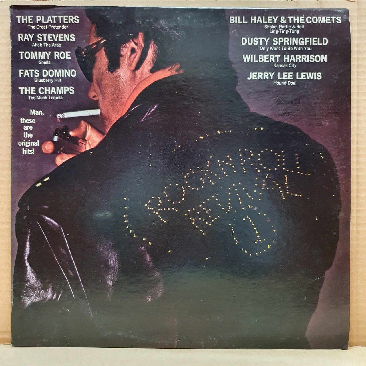 ROCK 'N ROLL REVIVAL 1 / THE PLATTERS, RAY STEVENS, FATS DOMINO, DUSTY SPRINGFIELD - LP 2.EL PLAK