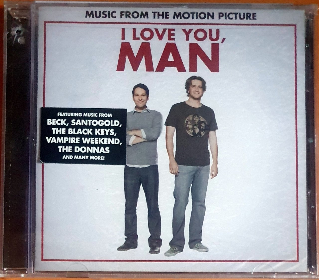 I LOVE YOU, MAN SOUNDTRACK / BECK, SANTAGOLD, THE BLACK KEYS, VAMPIRE WEEKEND, THE DONNAS, RUSH - CD SIFIR