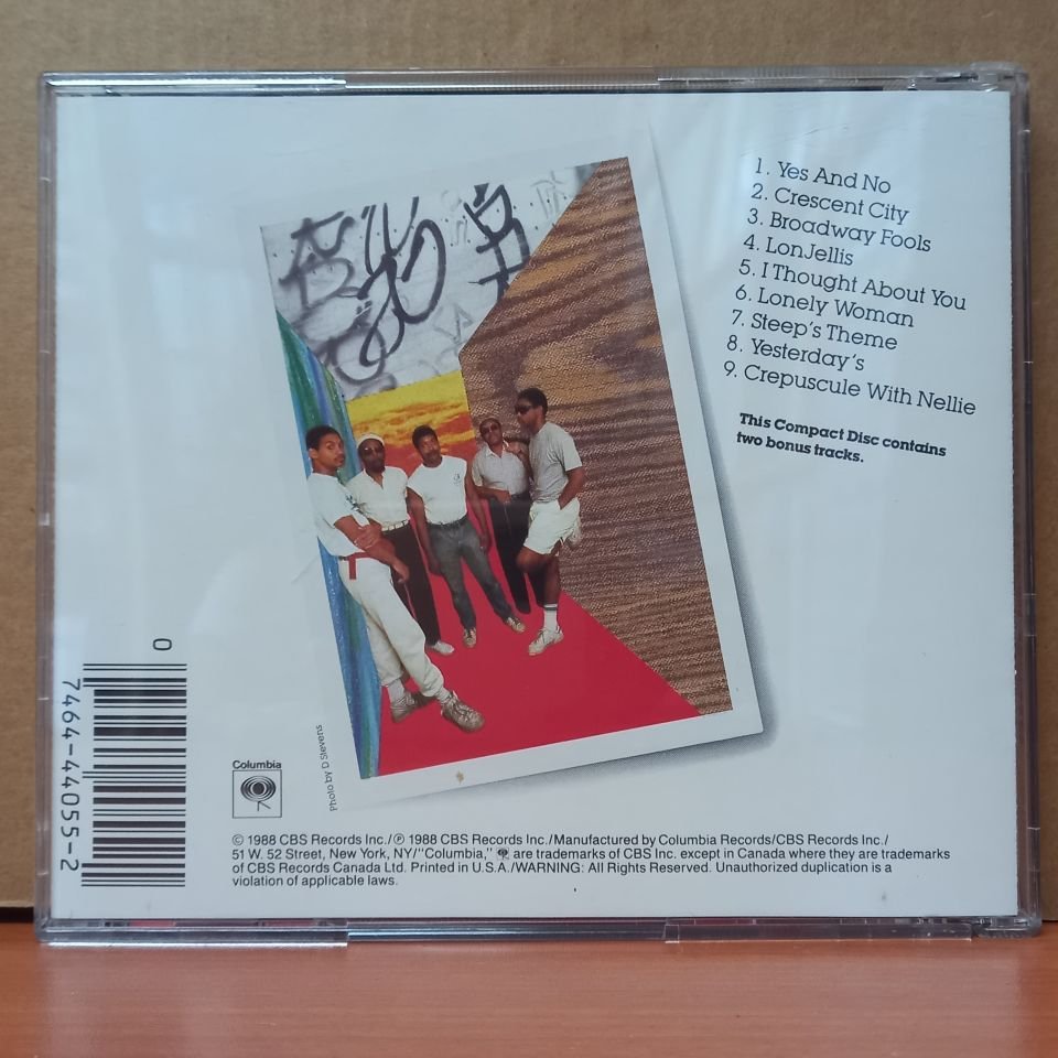 BRANFORD MARSALIS - RANDOM ABSTRACT (1988) - CD 2.EL