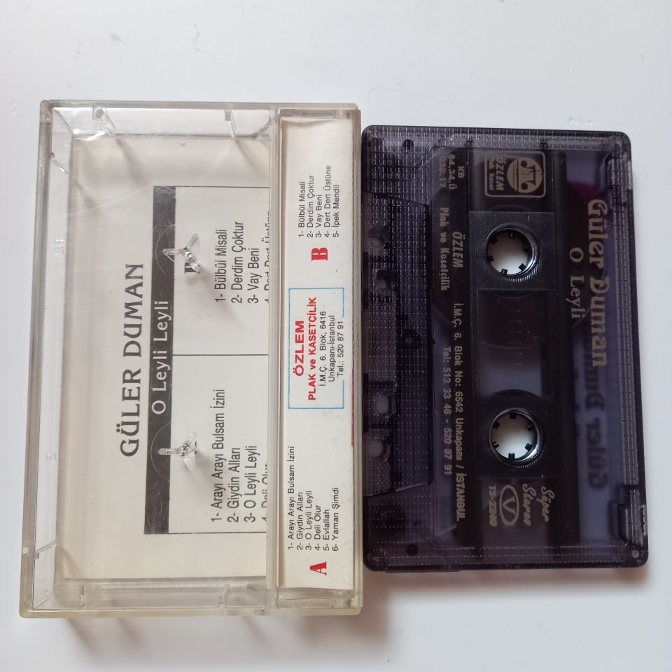 GÜLER DUMAN - O LEYLİ LEYLİ (1984) - KASET 2.EL