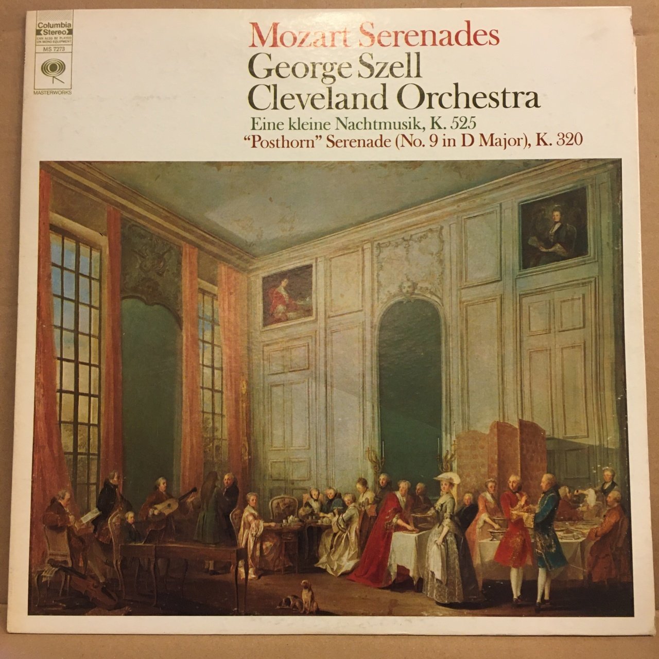 MOZART, SERENADES GEORGE SZELL, CLEVELAND ORC. (1969) 2.EL PLAK