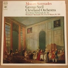 MOZART, SERENADES GEORGE SZELL, CLEVELAND ORC. (1969) 2.EL PLAK