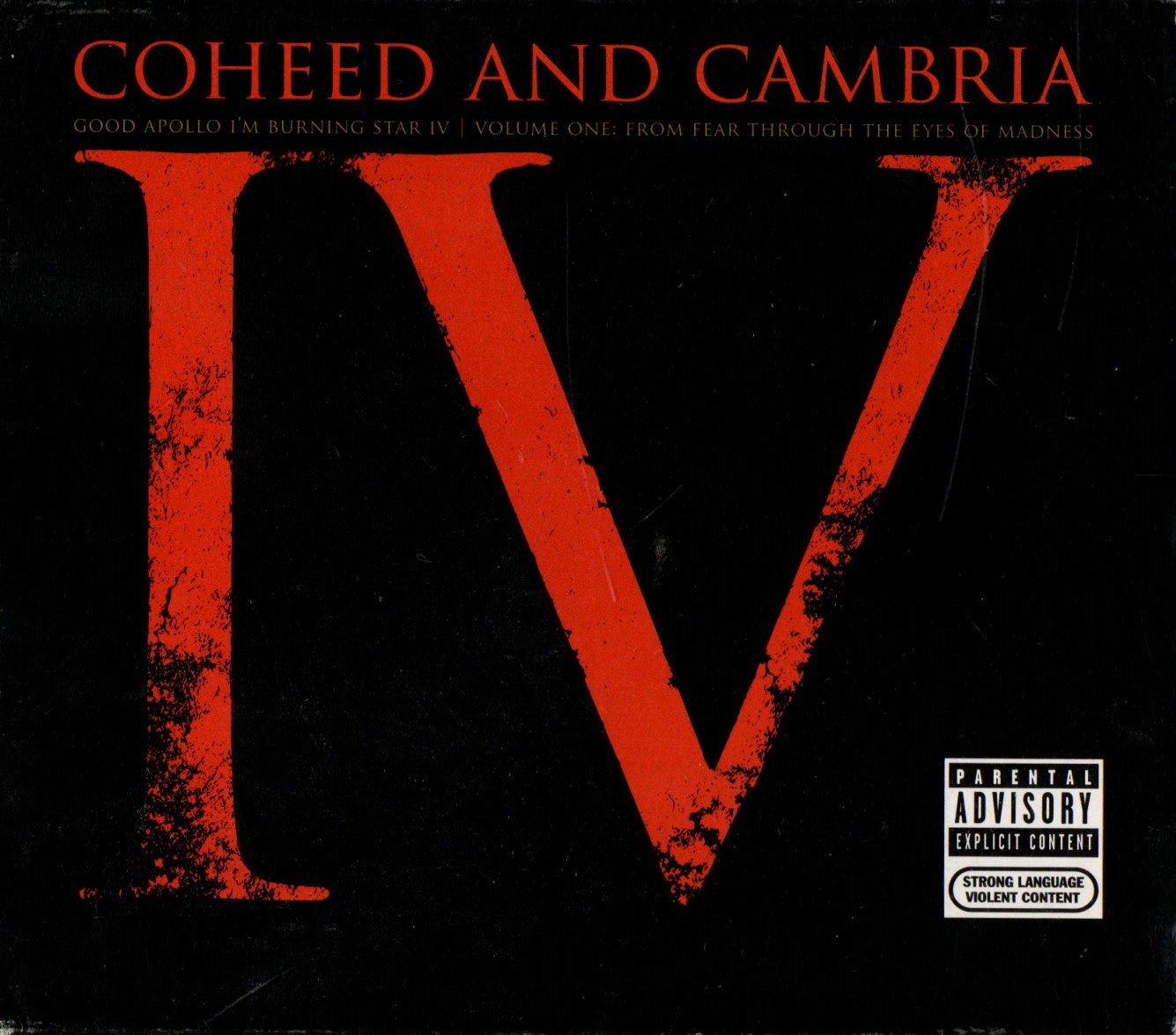 COHEED AND CAMBRIA – GOOD APOLLO I'M BURNING STAR IV | VOLUME ONE: FROM FEAR THROUGH THE EYES OF MADNESS (2005) - CD 2.EL