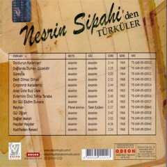 NESRİN SİPAHİ - NESRİN SİPAHİDEN TÜRKÜLER - CD SIFIR