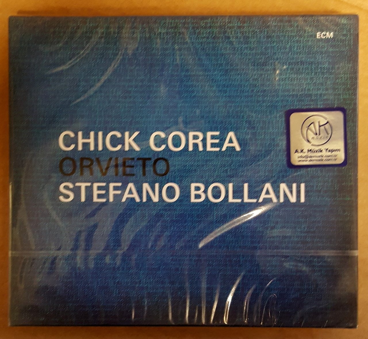 CHICK COREA STEFANO BOLLANI ORVIETO CD 2011 ECM RECORDS SIFIR
