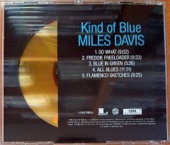 MILES DAVIS - KIND OF BLUE (1959) 1994 REMASTERED MASTERSOUND LIMITED GOLD CD 2.EL