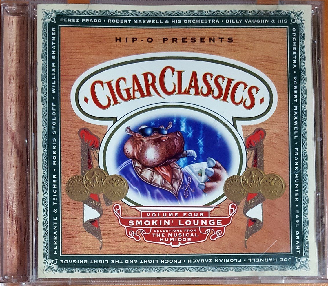 CIGAR CLASSICS VOLUME 4 / SMOKIN' LOUNGE (1997) HIP-O RECORDS CD 2.EL