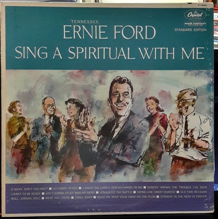 TENNESSEE ERNIE FORD - SING A SPIRITUAL WITH ME - PLAK 2.EL