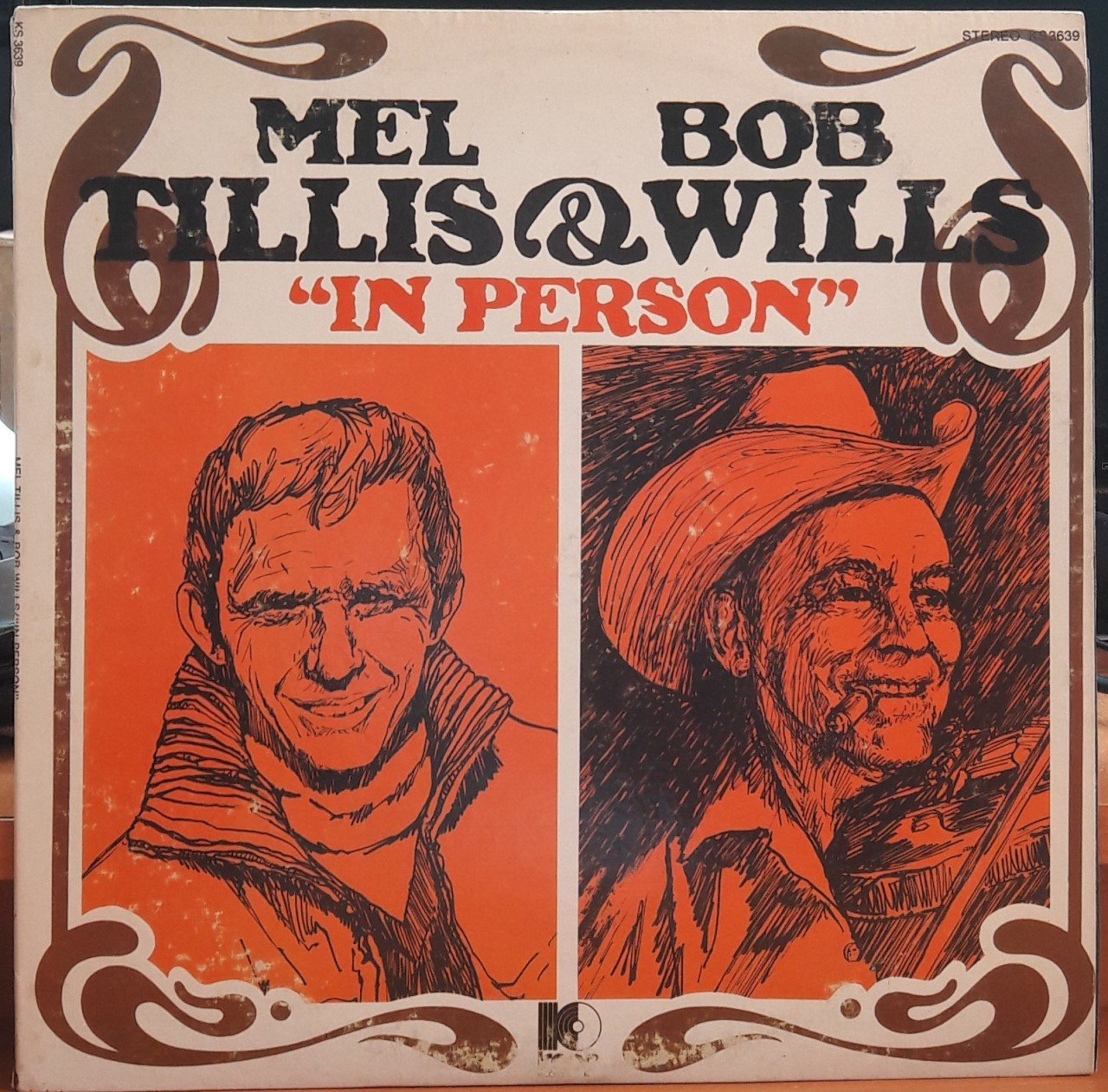 MEL TILLIS & BOB WILLS - IN PERSON (1970) - PLAK 2.EL