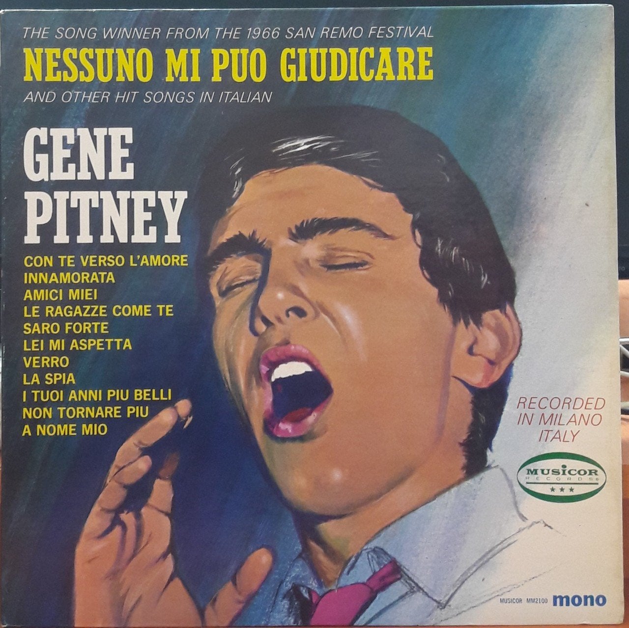 GENE PITNEY - NESSUNO MI PUO GIUDICARE - PLAK 2.EL