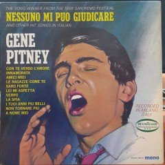 GENE PITNEY - NESSUNO MI PUO GIUDICARE - PLAK 2.EL