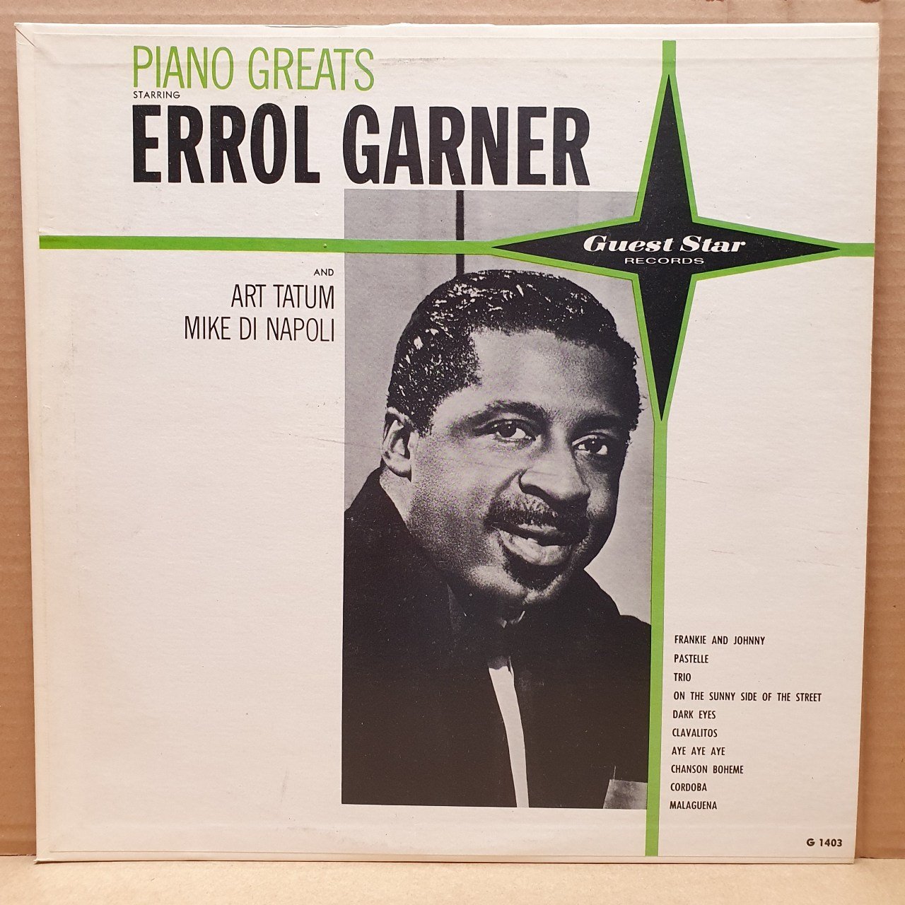 PIANO GREATS / ERROL GARNER, ART TATUM, MIKE DI NAPOLI - LP 2.EL PLAK